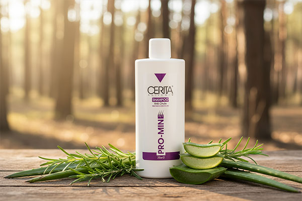 ترکیبات گیاهی شامپو پرومین سریتا برای تقویت مو