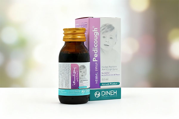 شربت پدی کاف دینه برای تسکین سرفه کودکان