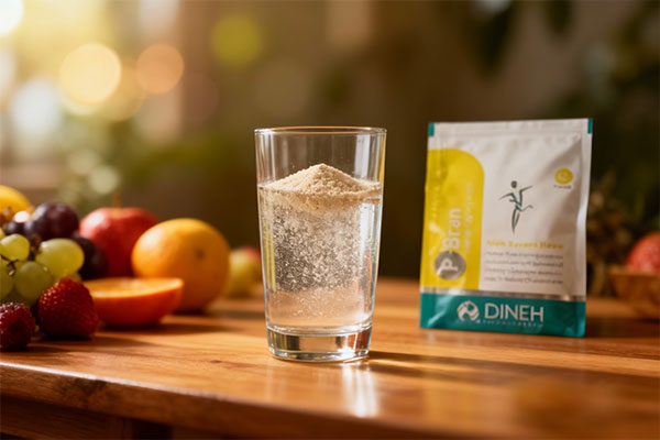 پودر پی برن دینه مخلوط در آب