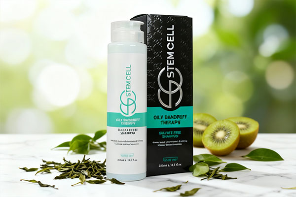 شامپو ضد شوره موی چرب استم سل با ترکیبات طبیعی