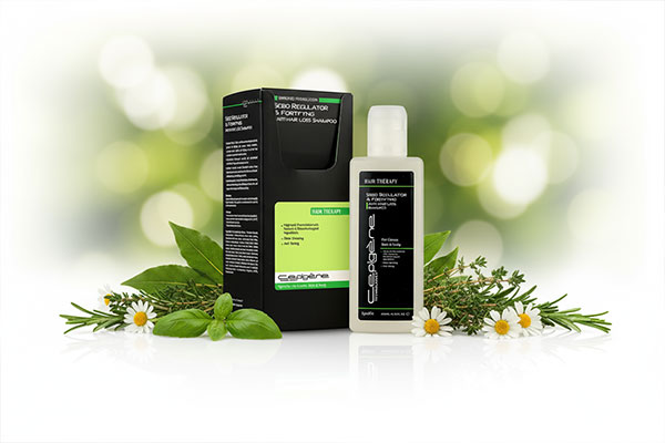 شامپو تقویت کننده سپیژن برای موی چرب با مواد گیاهی