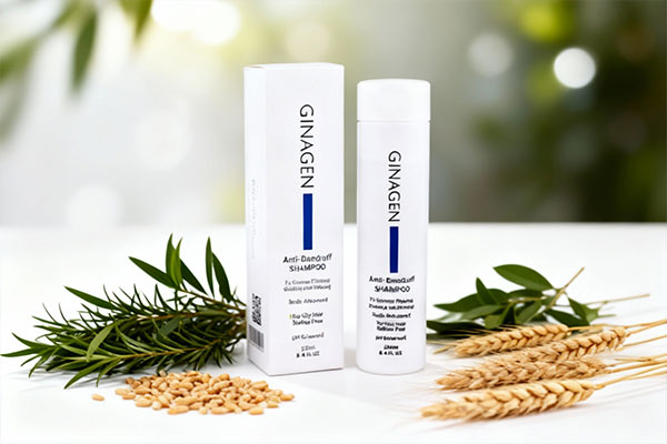 شامپو کنترل شوره ژیناژن برای موهای چرب با ترکیبات طبیعی