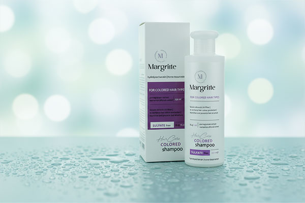 شامپو مخصوص موهای رنگ شده مارگریت با رطوبت‌رسانی عمیق