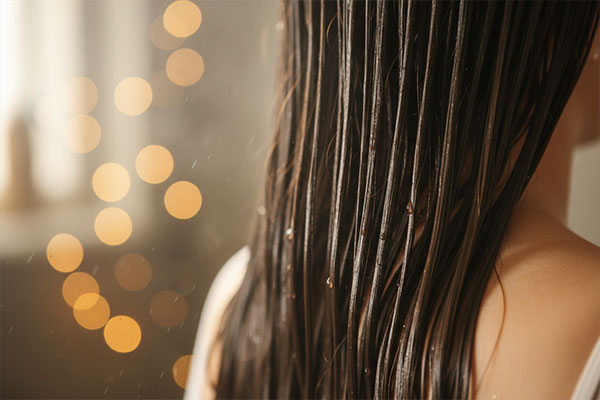 موهای براق و سالم با شامپو داو برای موهای رنگ شده