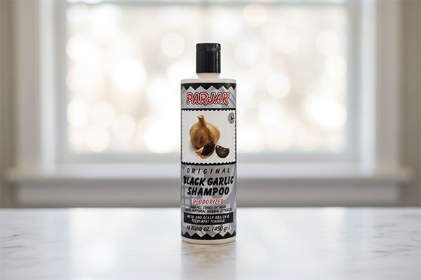 شامپو سیر سیاه پرژک برای تقویت مو