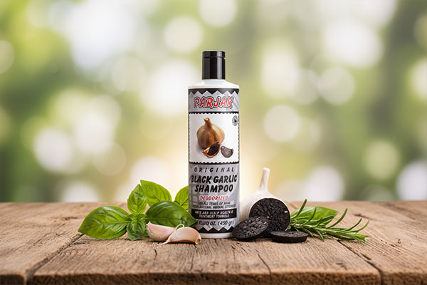 شامپو سیر سیاه پرژک با عصاره طبیعی