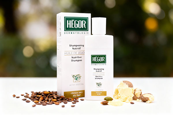 شامپو روغن جوجوبا هگور با ترکیبات طبیعی