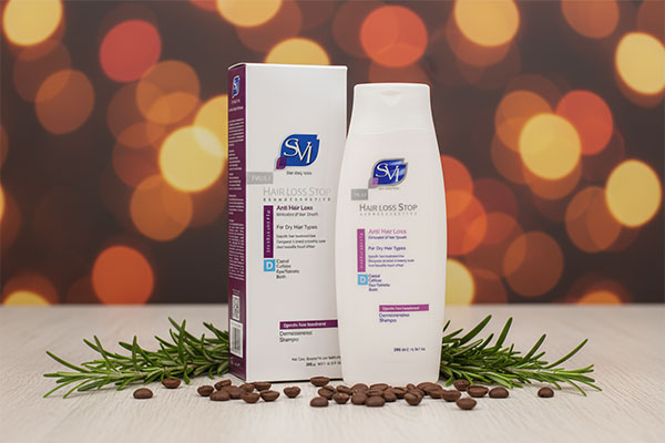 شامپو تقویتکننده موی خشک اس وی آی با مواد طبیعی