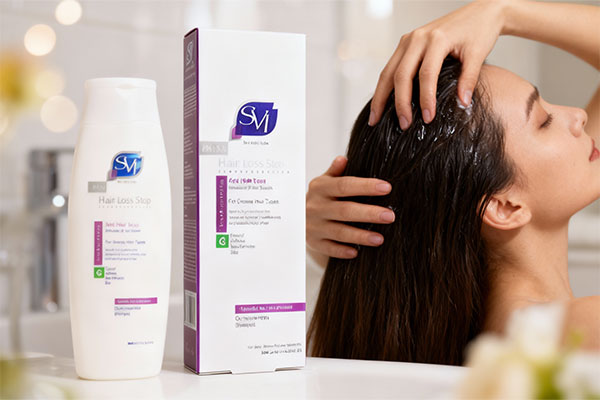 استفاده از شامپو ضد ریزش موهای چرب اس وی آی برای تقویت مو