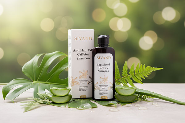 شامپو کافئین سیوند با عناصر طبیعی