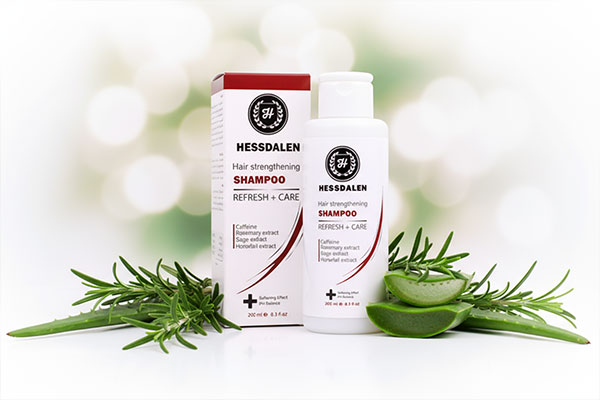 شامپو تقویت‌کننده هسدالن با مواد طبیعی