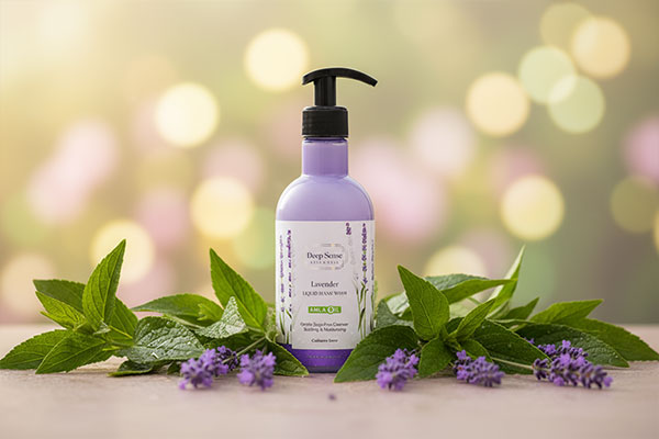 مایع دستشویی لوندر دیپ سنس سی گل با گل‌های اسطوخودوس