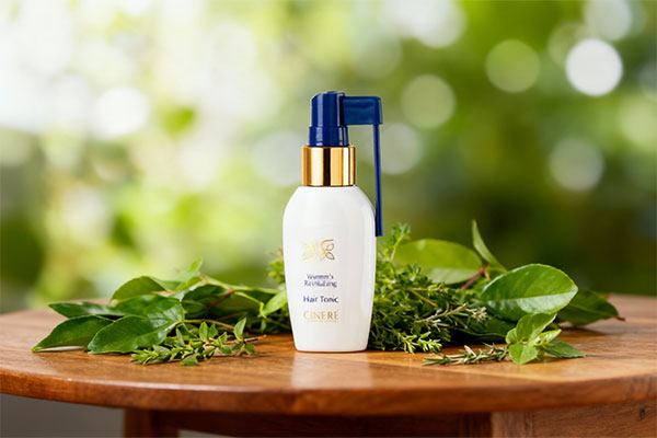 لوسیون گیاهی تقویت مو بانوان سینره با عناصر طبیعی