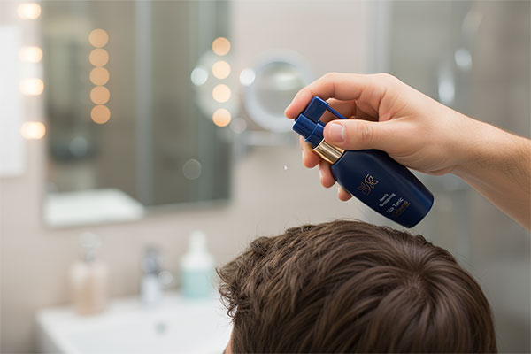 نحوه استفاده از لوسیون گیاهی تقویت مو آقایان سینره