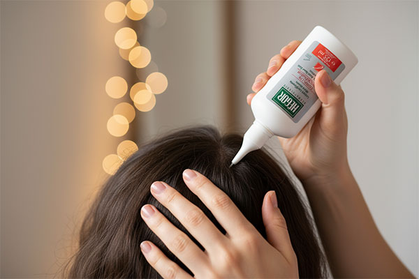 نحوه استفاده از لوسیون تقویت کننده و ضد ریزش مو هگور