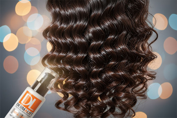 موهای درخشان و صاف با سرم ویتا فریز درمالیفت