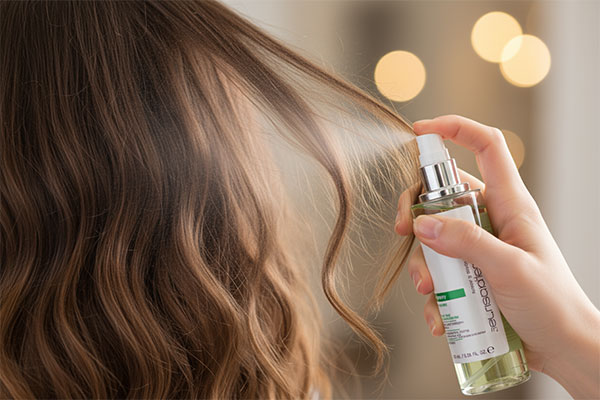 اسپری محلول تقویت کننده مو سپیژن روی موها