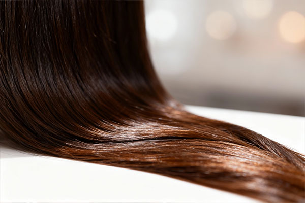 موهای درخشان با اسپری ضد وز مو وچه