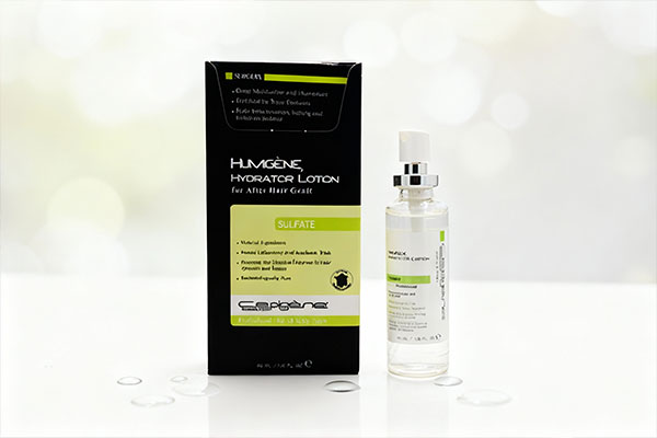 بطری لوسیون رطوبت رسان سپیژن برای مراقبت پس از کاشت مو