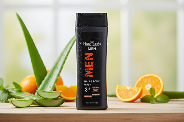 شامپو انرژی بخش آقایان هیدرودرم با ترکیبات گیاهی