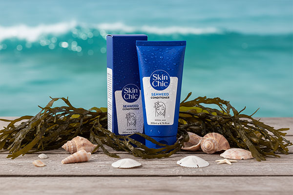 نرم کننده جلبک دریایی اسکین شیک با عناصر طبیعی دریا