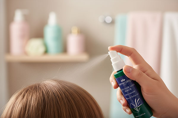 نحوه استفاده از سرم تقویتی موی کاسمکولوژی