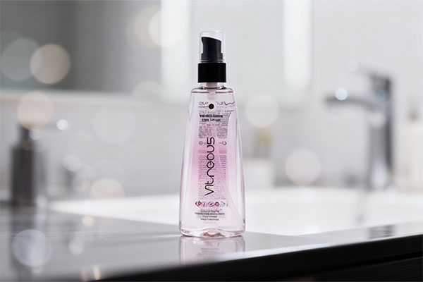 سرم موی سر آرگان آی پلاس روی سطح سفید