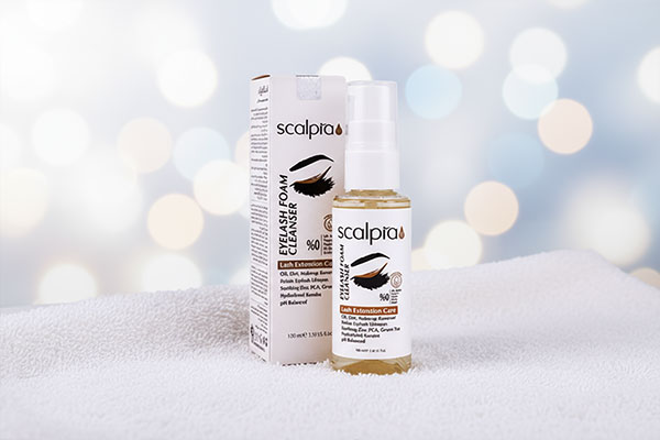 بطری فوم شستشوی مژه اسکالپیا