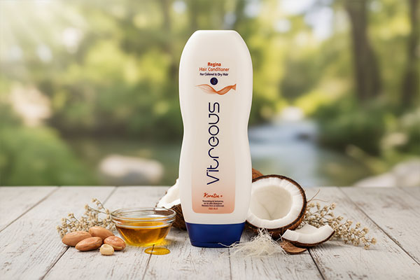 نرم کننده موهای رنگ شده ویتروس با مواد طبیعی مغذی