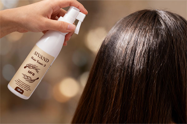 نحوه استفاده از لوسیون تقویت کننده مو سیوند