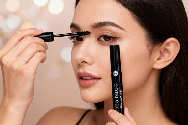 نحوه استفاده از محلول تقویت مژه دئودراگ روی مژه‌ها