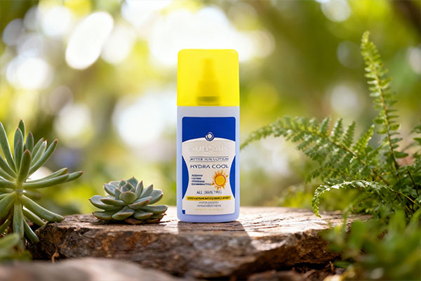 لوسیون مراقبت پس از آفتاب سان سیف برای آبرسانی پوست