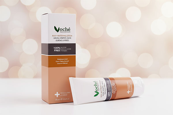 لوسیون روشن کننده بدن وچه برای کاهش تیرگی پوست