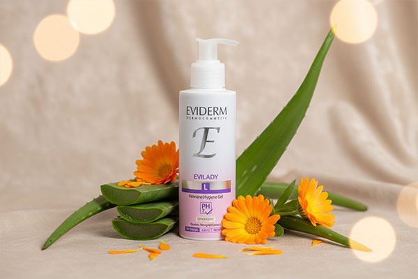 ژل بهداشتی اویدرم با ترکیبات طبیعی آلوئه ورا و گل همیشه بهار