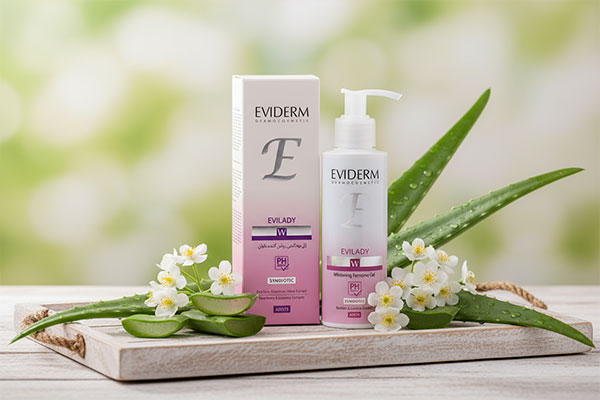 ژل شستشوی روشن کننده بانوان اویدرم با ترکیبات گیاهی