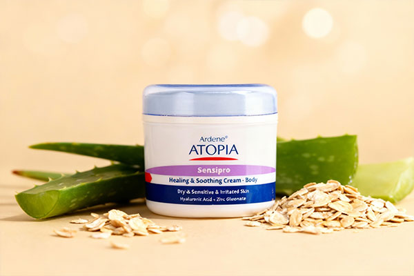 کرم مرطوب کننده و التیام بخش بدن سنسی پرو با مواد طبیعی