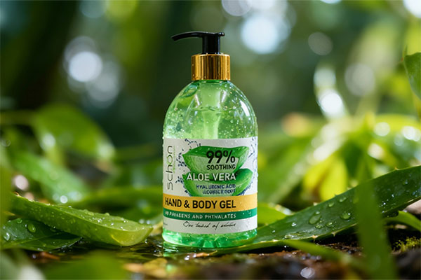 ژل آبرسان آلوئه ورا شون برای تسکین پوست