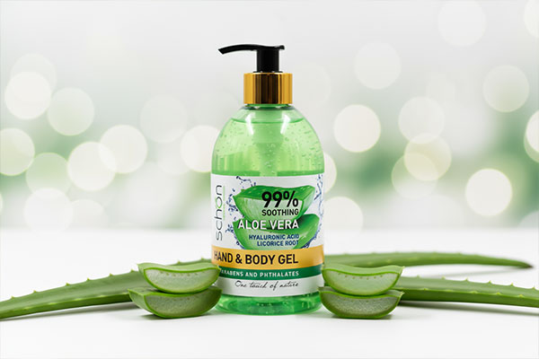 ژل مرطوب‌کننده آلوئه ورا شون برای پوست نرم و لطیف