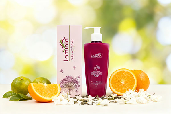 ژل بهداشتی لامینین با عناصر طبیعی