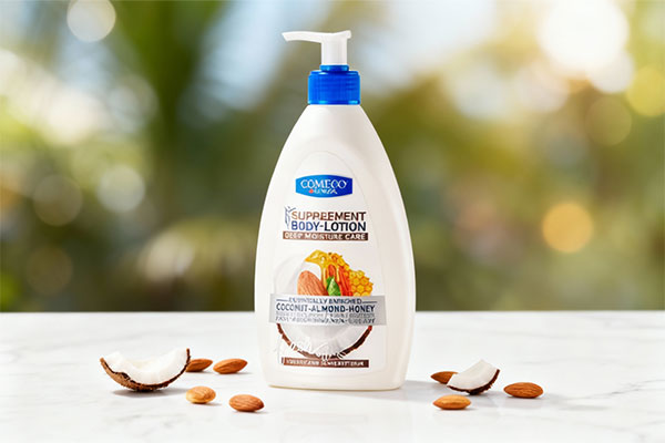 لوسیون بدن نارگیل کامان برای پوست خشک و حساس