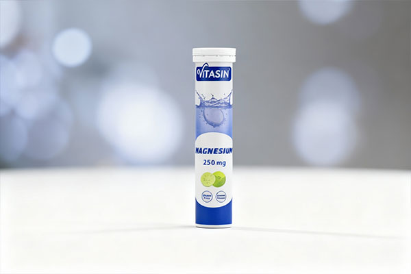 بستهبندی قرص جوشان منیزیم 250 ویتاسین