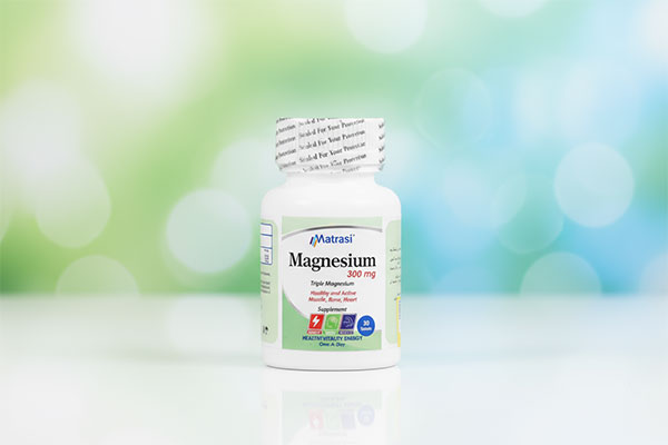 قرص منیزیم ماتراسی 300 میلی گرم برای سلامت عضلات و اعصاب