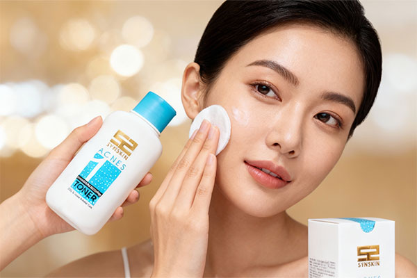 استفاده از تونر تنظیم کننده چربی پوست برای پاکسازی صورت