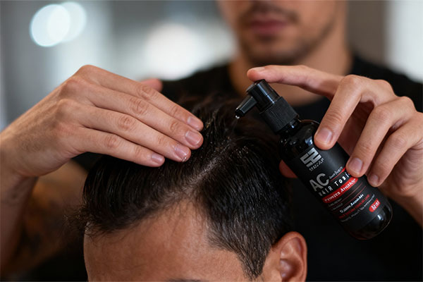 نحوه استفاده از تونیک ضد ریزش مو ساین اسکالپ