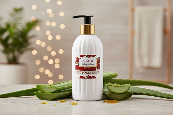 لوسیون بدن آنجلو ویکتوریا رز با مواد طبیعی