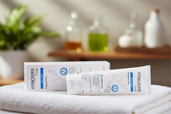 لوسیون بدن هیدرودرم برای رطوبت‌رسانی پوست