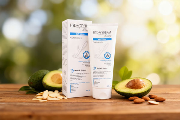 ترکیبات طبیعی لوسیون مرطوب‌کننده هیدرودرم