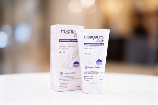 ژل شستشوی بانوان هیدرودرم برای بهداشت ناحیه تناسلی