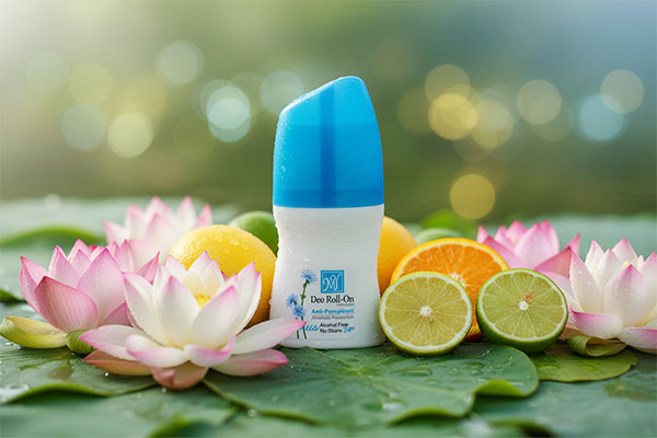 رول مام ضد تعریق زنانه لوتوس مای با ترکیبات طبیعی نیلوفر آبی و نارنج