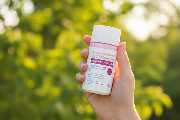 مام زنانه اگزوفارما مای در دست یک خانم